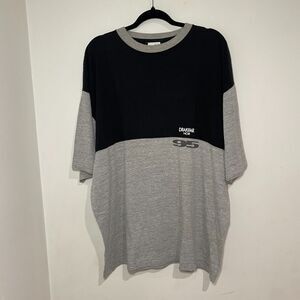 Drakkar Noir Guy Laroche Paris 95 Cologne T Shirt 2XL‎ Vintage 90s Colorblock